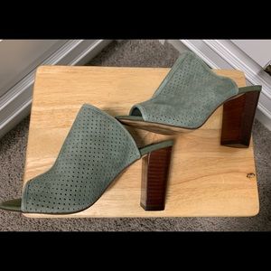 Nice Sage Green Mules